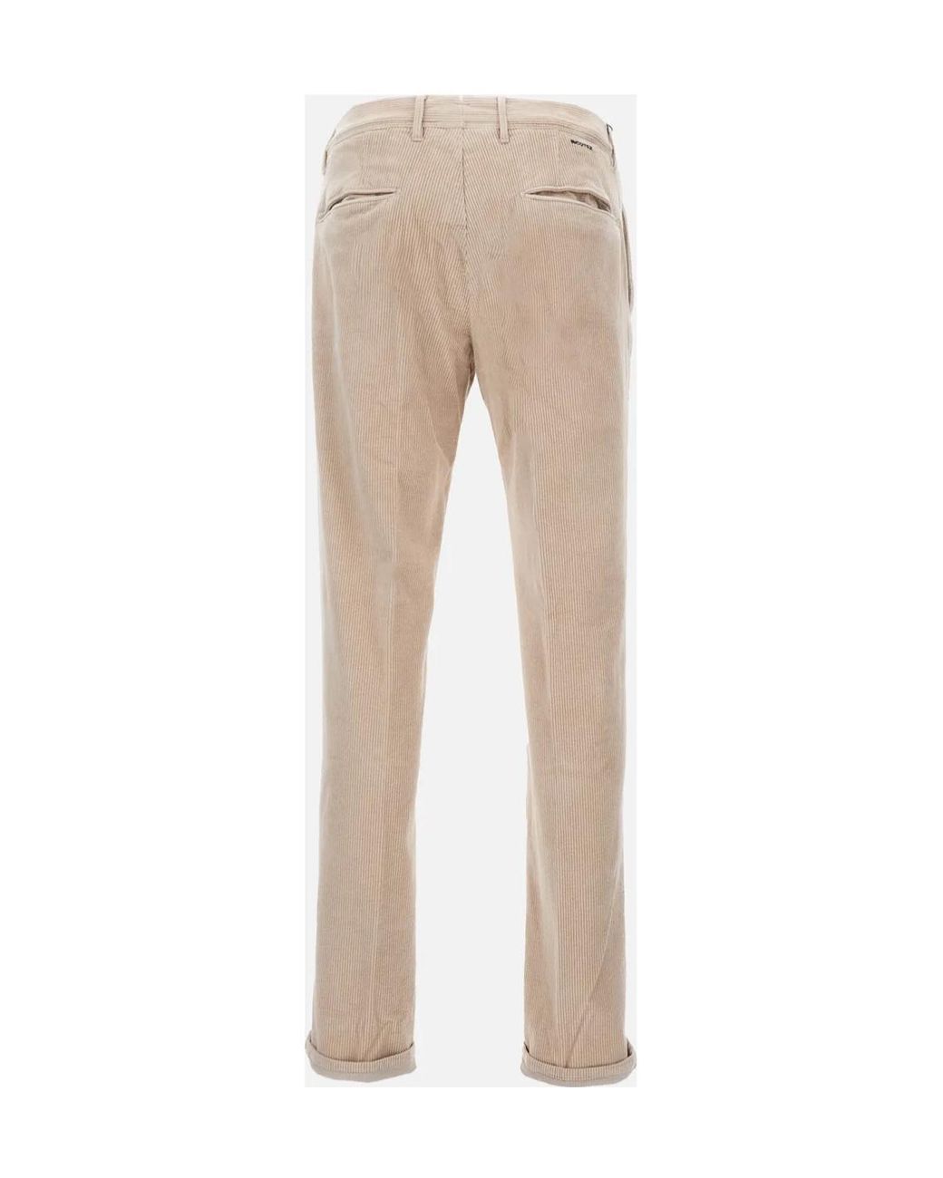Incotex Natural Rtw Corduroy Slim Pants for men