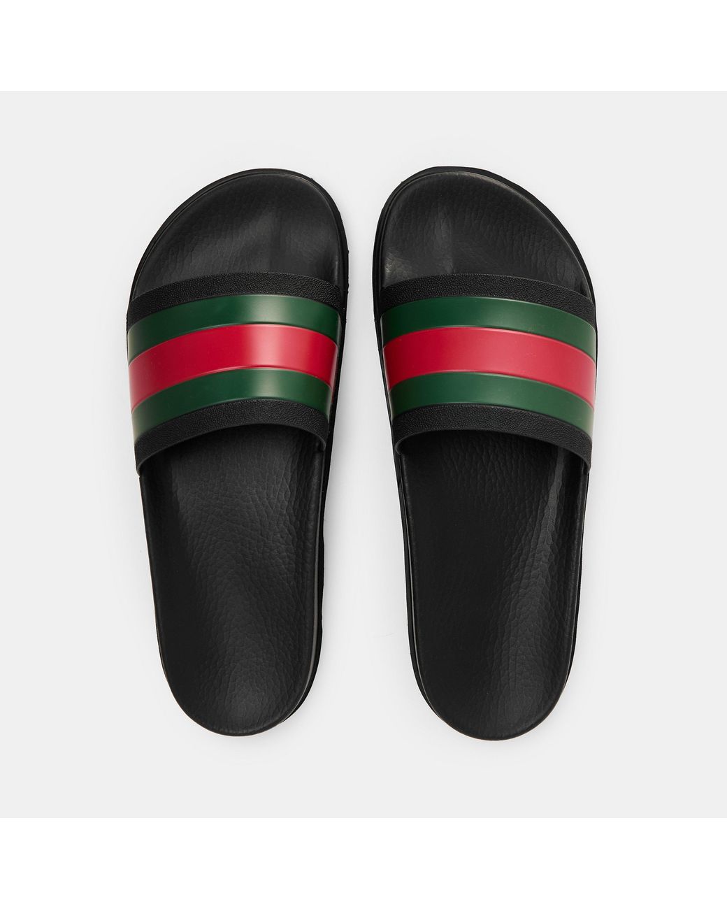 Gucci Multicolor Classic- Striped Slippers for men