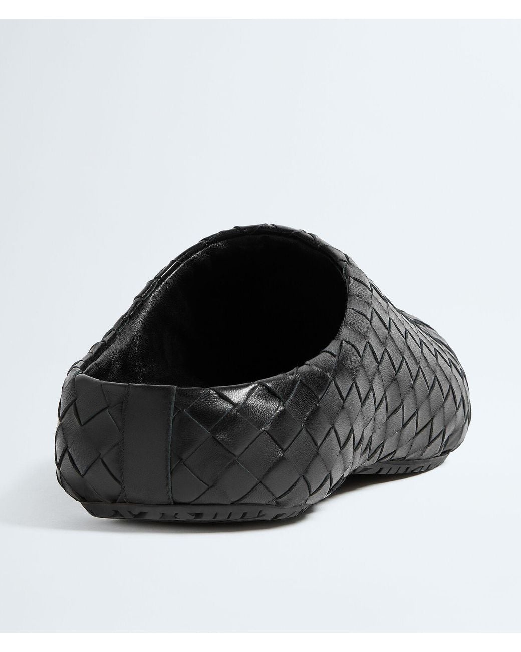 Bottega Veneta Black Klog Mule for men