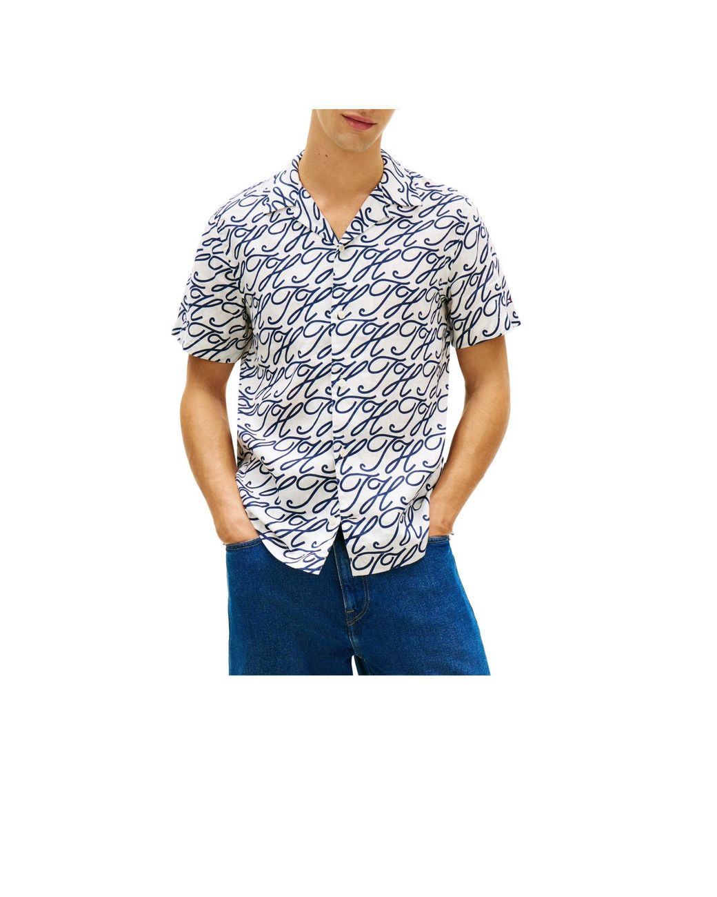 Tommy Hilfiger White Shortsleeve Shirt for men
