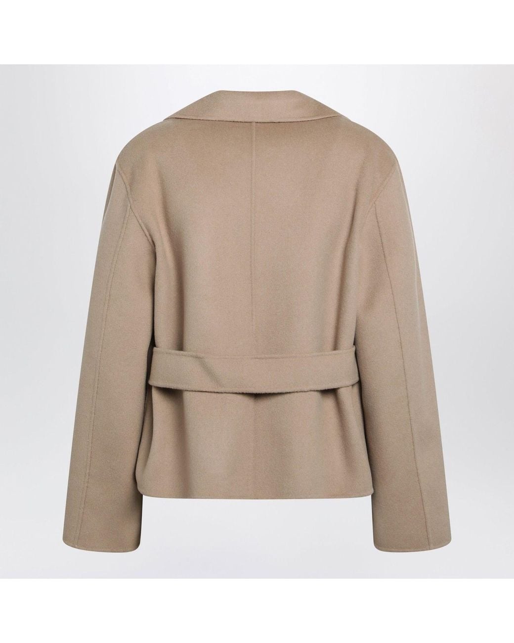 Weekend by Maxmara Natural Wkdpelota Button-Up Cropped Jacket