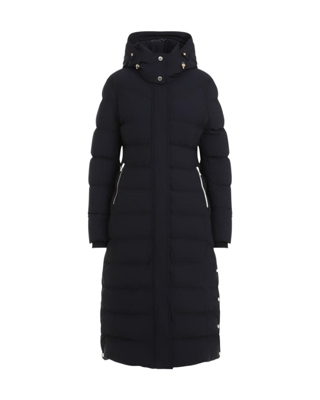 Moose Knuckles Blue Jocada High-Neck Coat