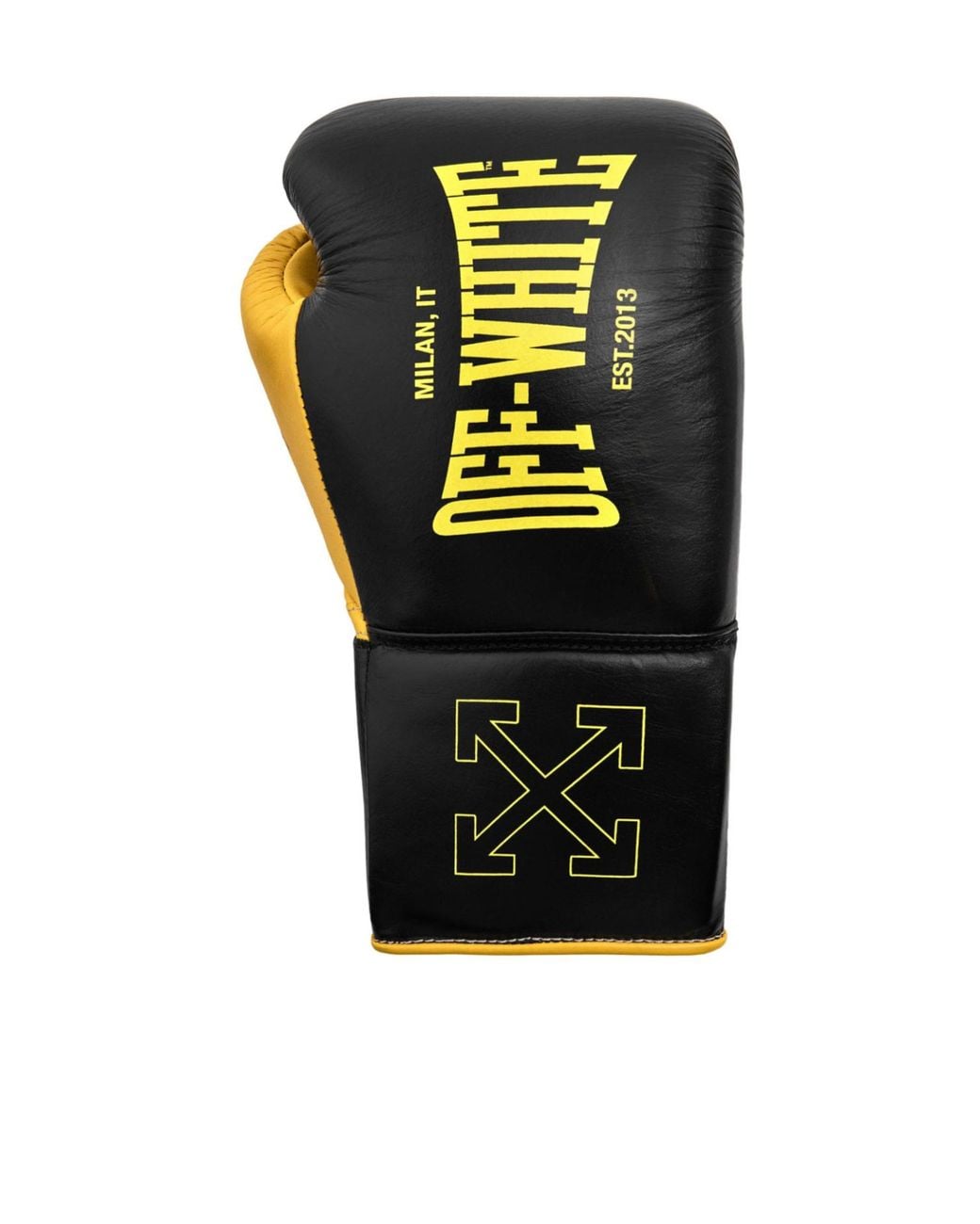 Off-White c/o Virgil Abloh Black Soft Leather Gloves