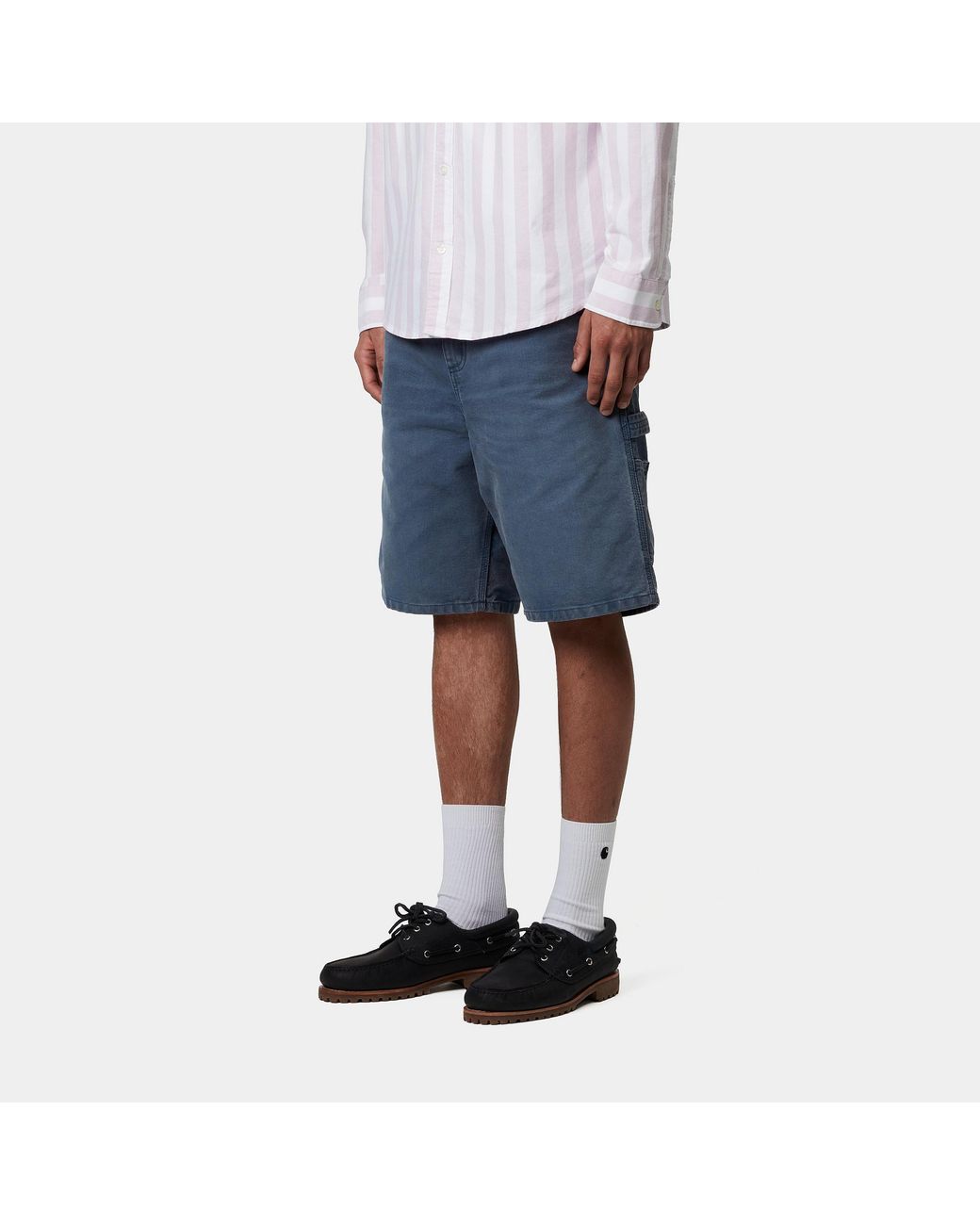 Carhartt Blue Single Knee Shorts for men
