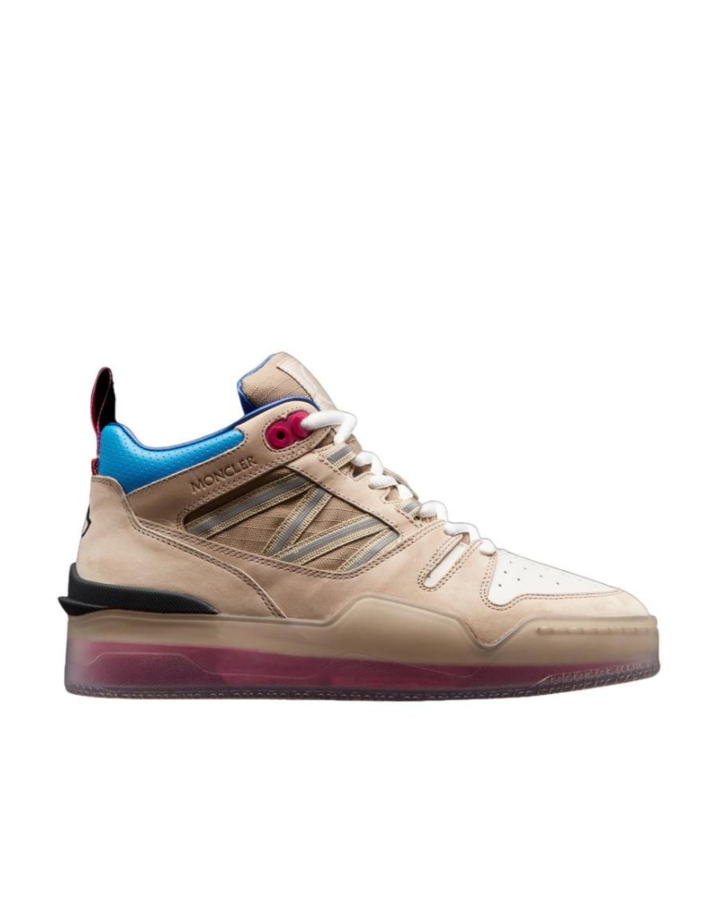 Moncler Brown Pivot High Top Trainers