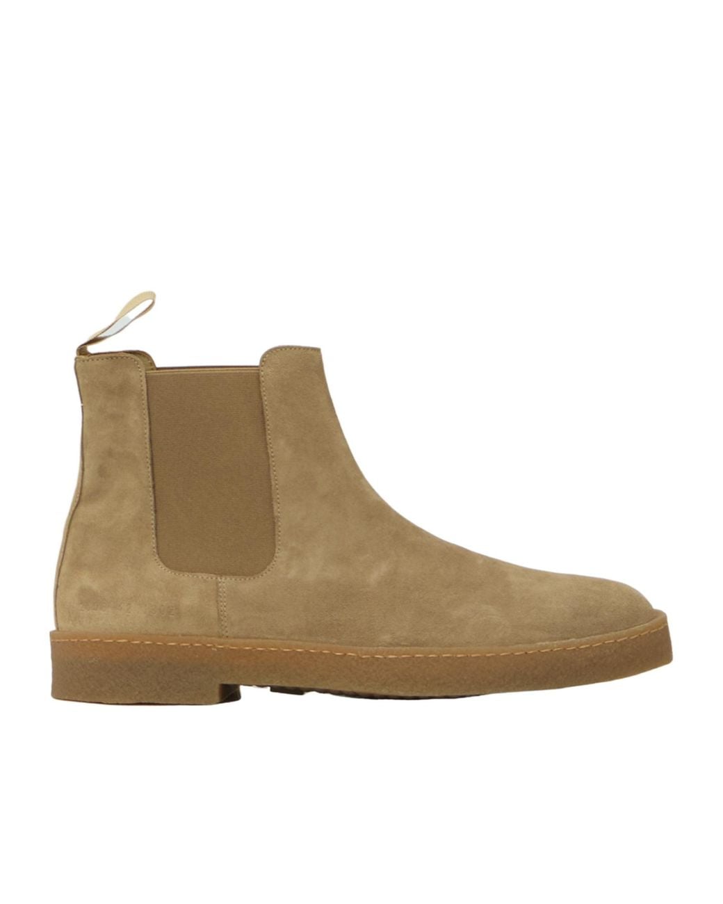 Common Projects Brown Suede Chelsea Boots for men