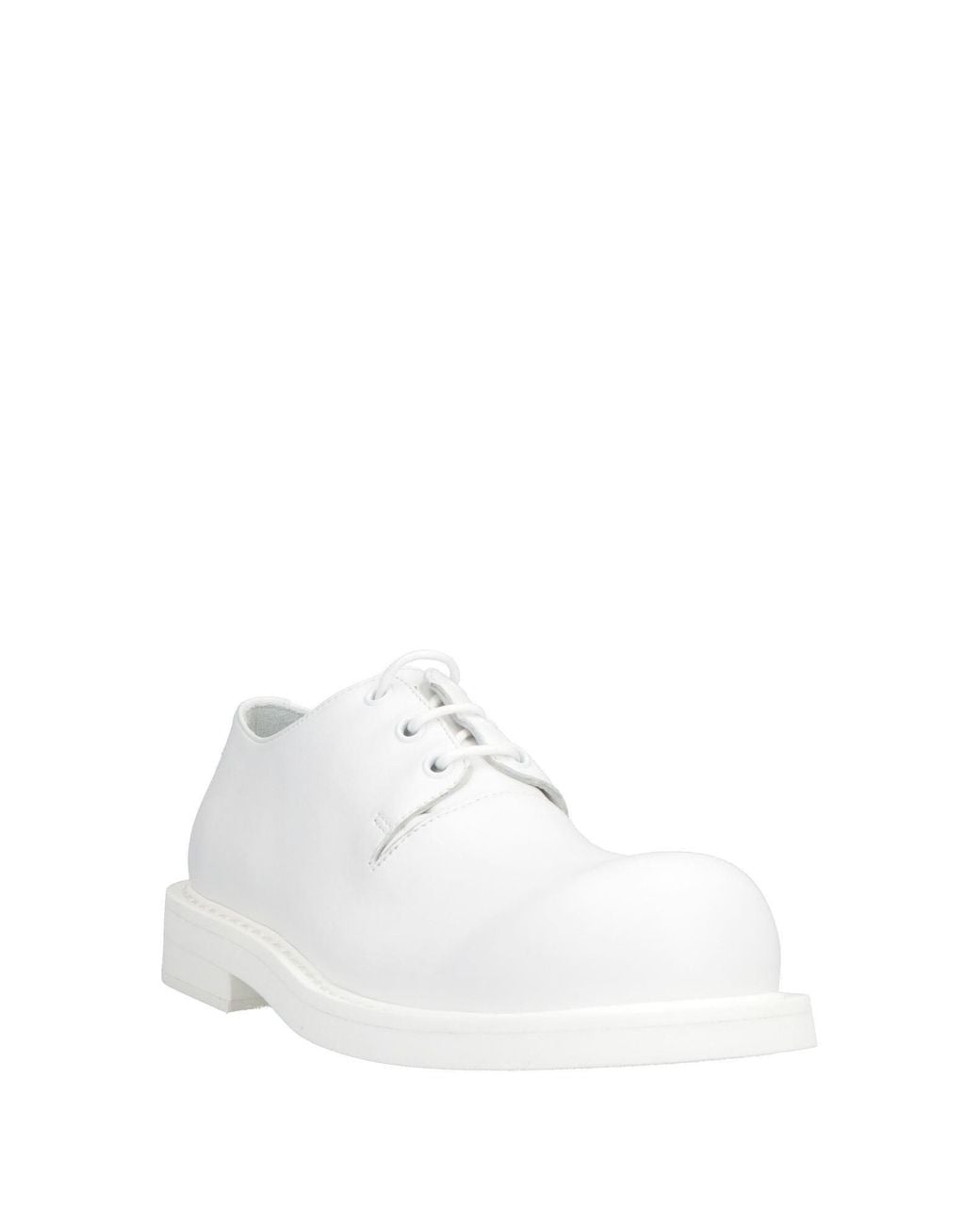 MM6 by Maison Margiela White Minimalist Casual Flat Shoes