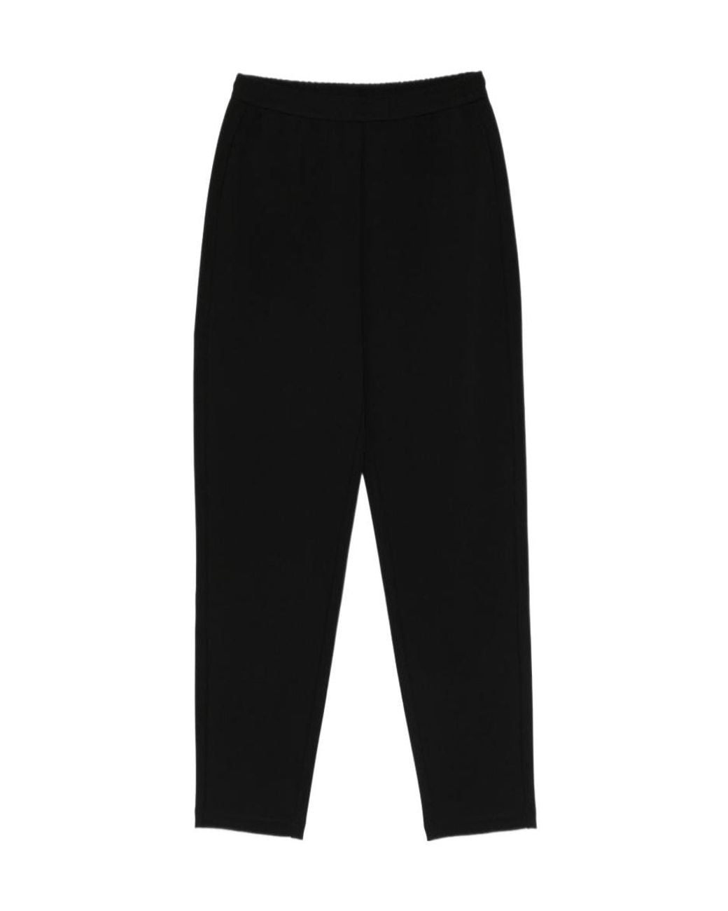 Emporio Armani Black Tapered Trousers