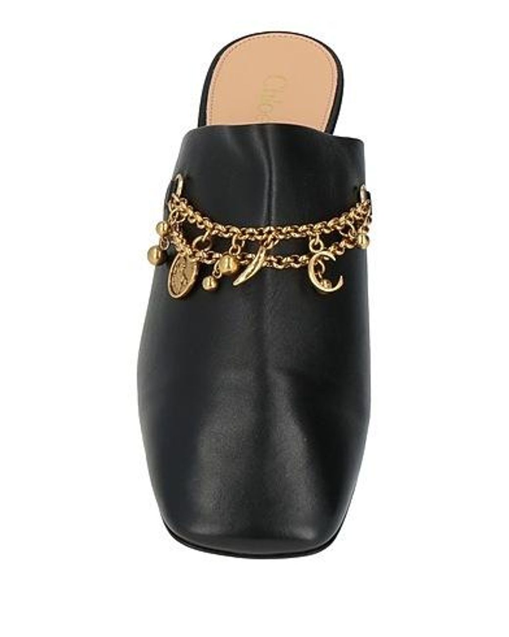 Chloé Black Simple Mules
