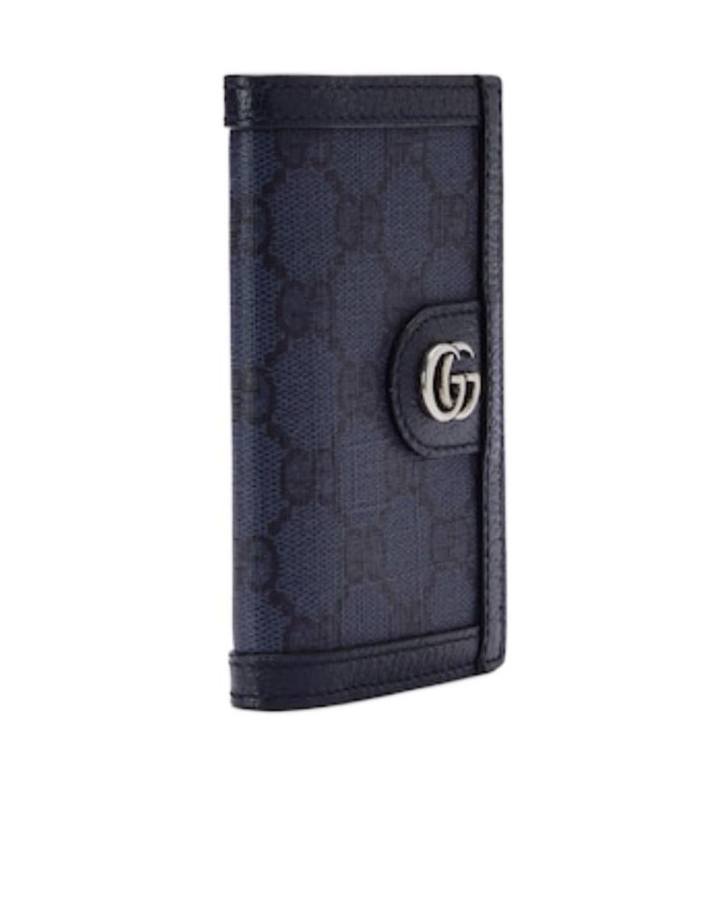 Gucci Blue Ophidia Long Card Case for men