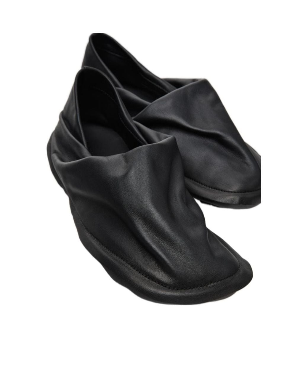 Camper Black X Issey Miyake Peu Form Slip-On Slippers