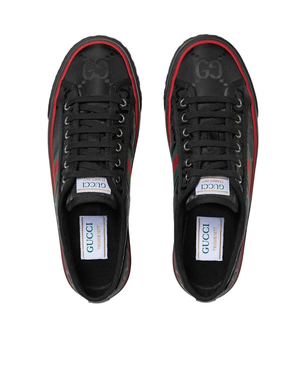 Gucci Black Off The Grid Gg Tennis 1977 Sneakers
