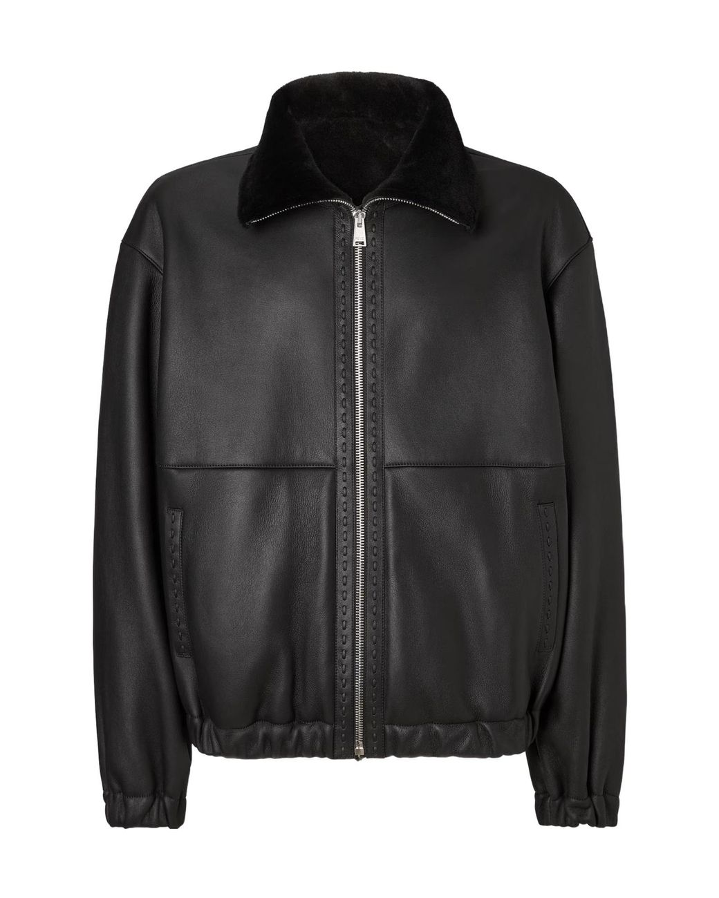 Fendi Black Shearling Jacket for men