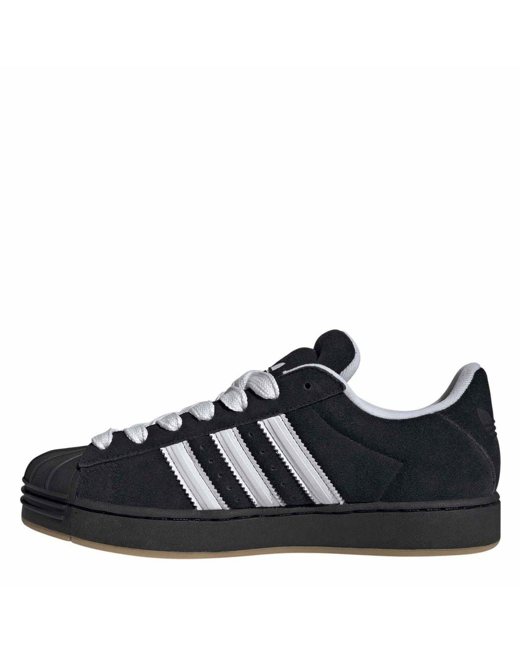 Adidas Originals Black Low-Top Suede Sneakers for men