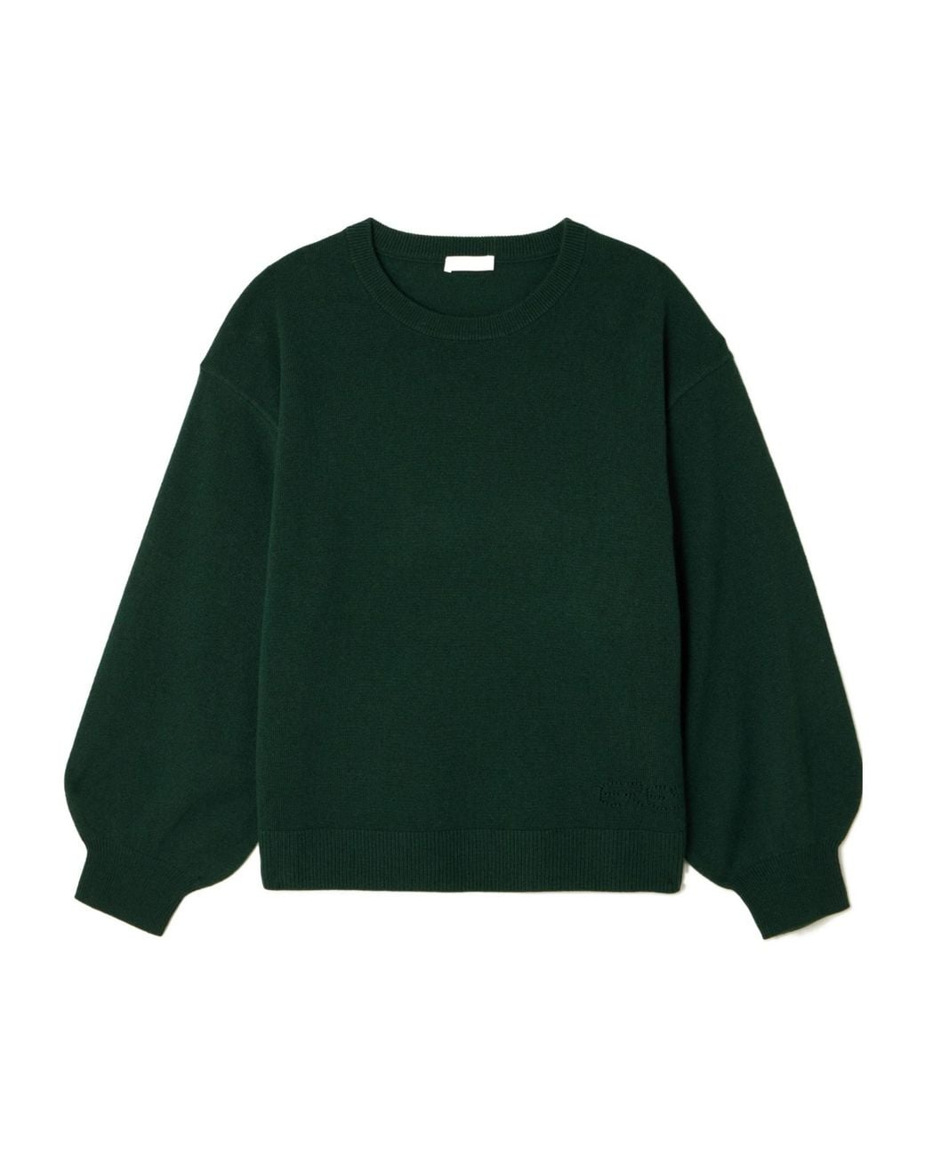 Eres Green Blended Knit Sweater