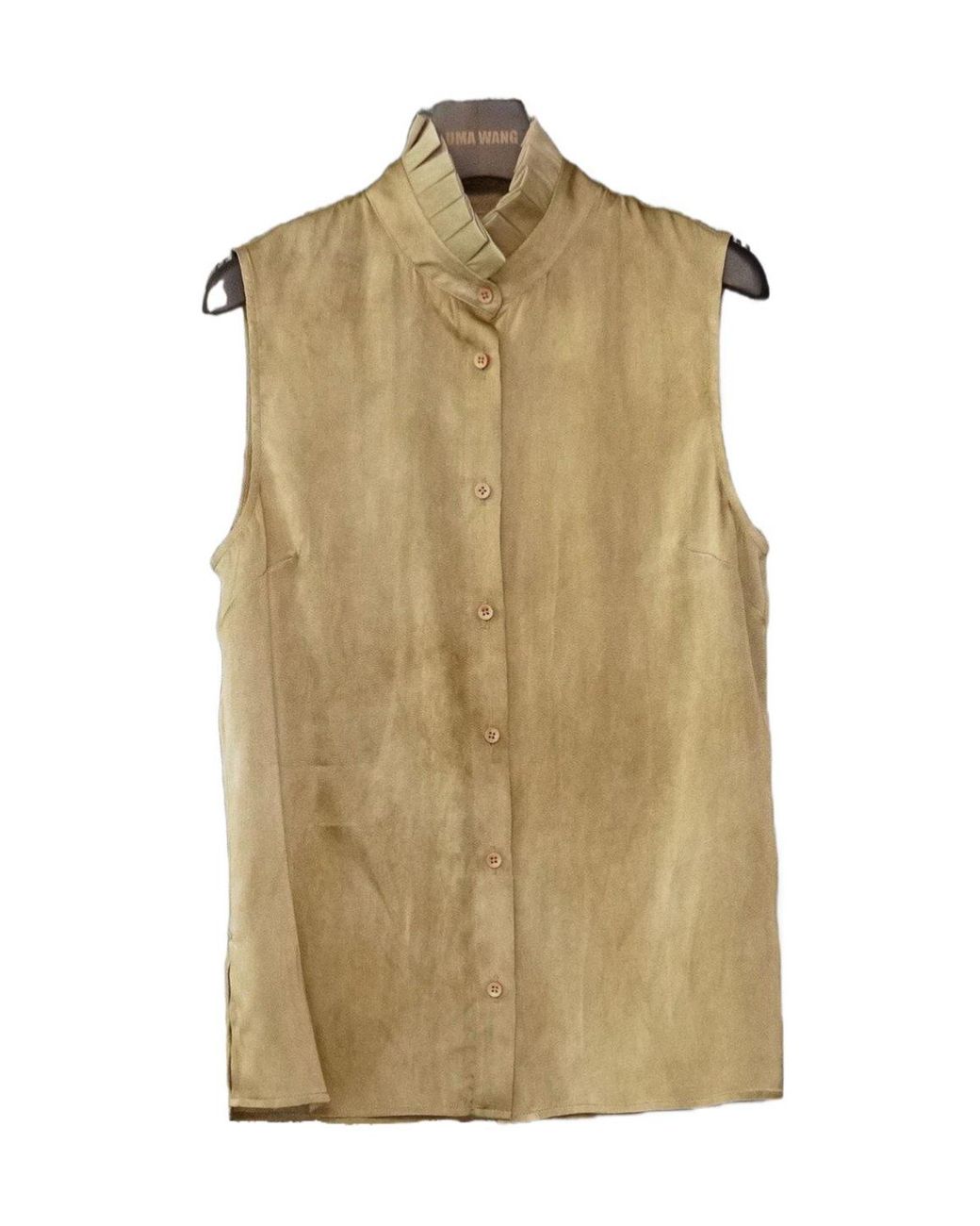 Uma Wang Natural Short-Sleeve Shirt