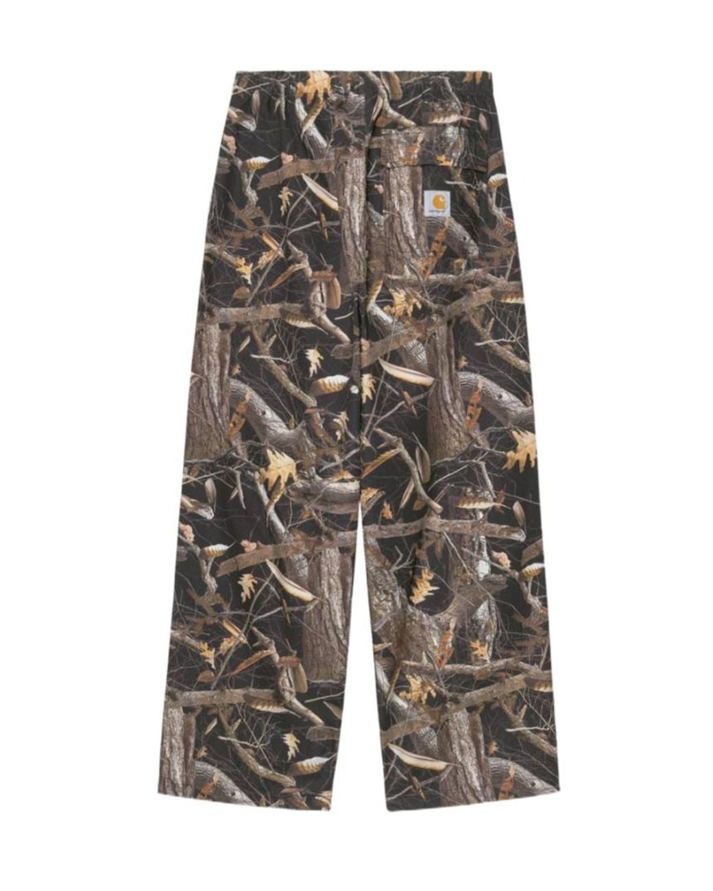 Carhartt Gray Fletcher Abstract-Pattern Trousers for men