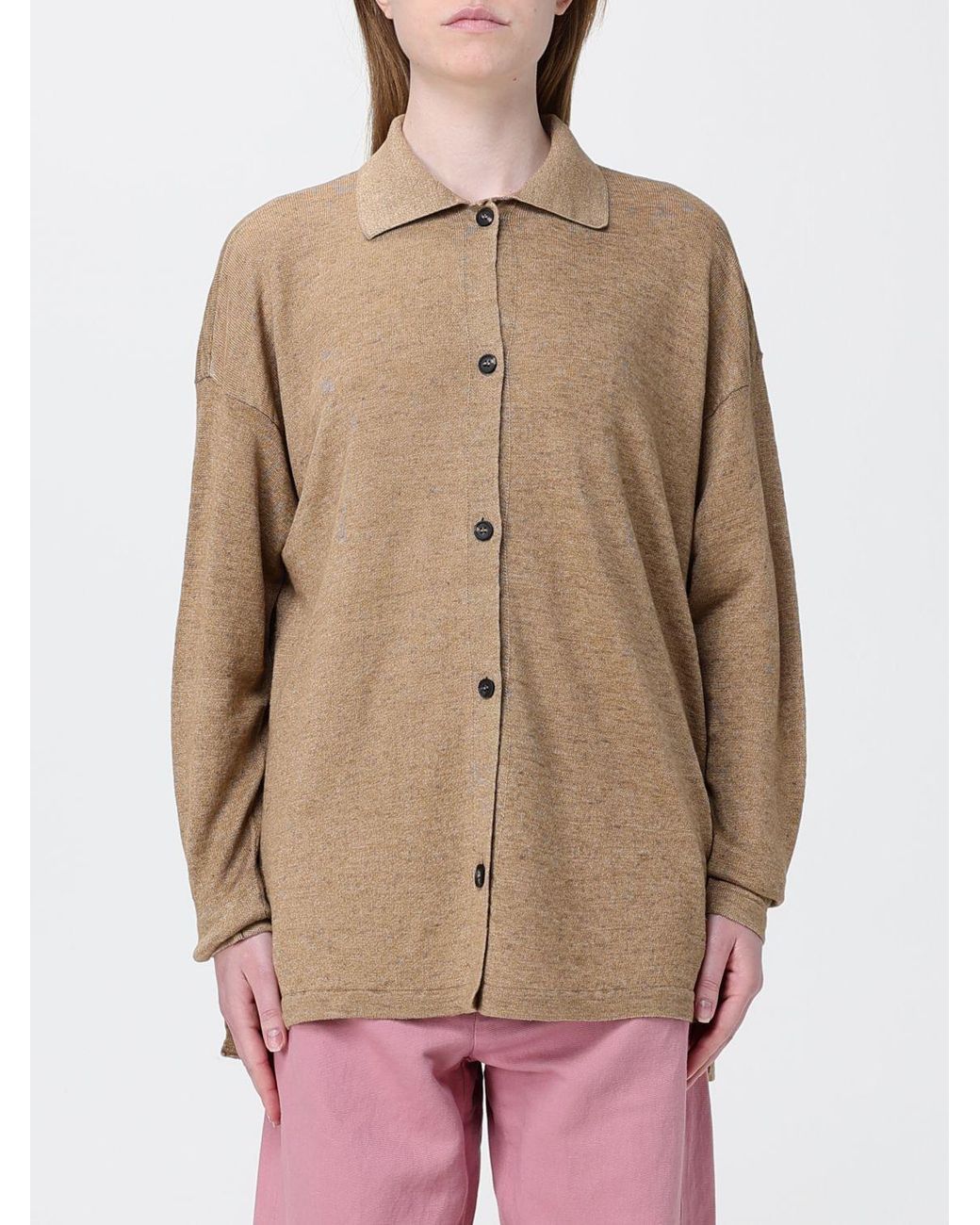 Max Mara Natural Origine Button-Up Cardigan