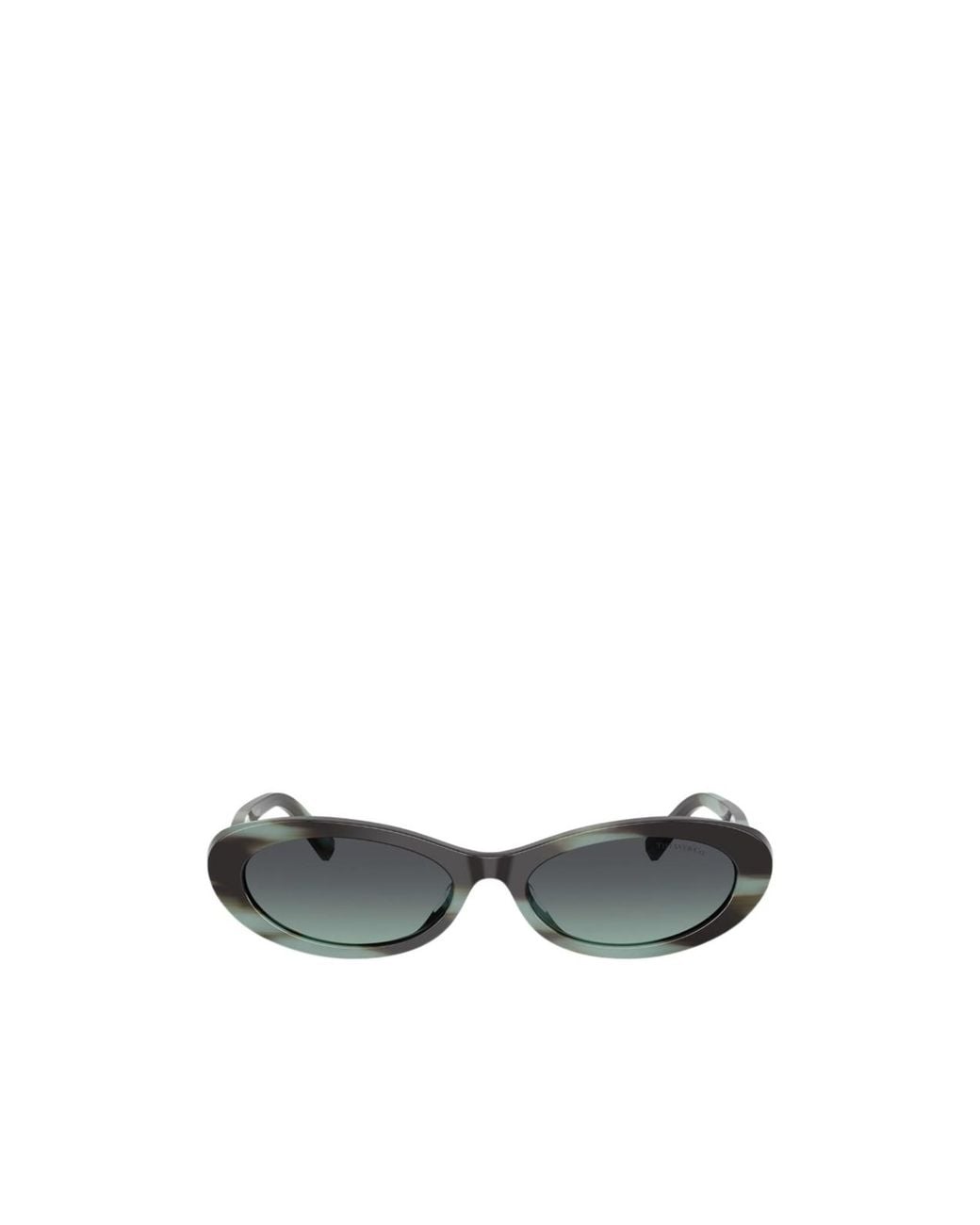 Tiffany & Co White Oval Frame Sunglasses