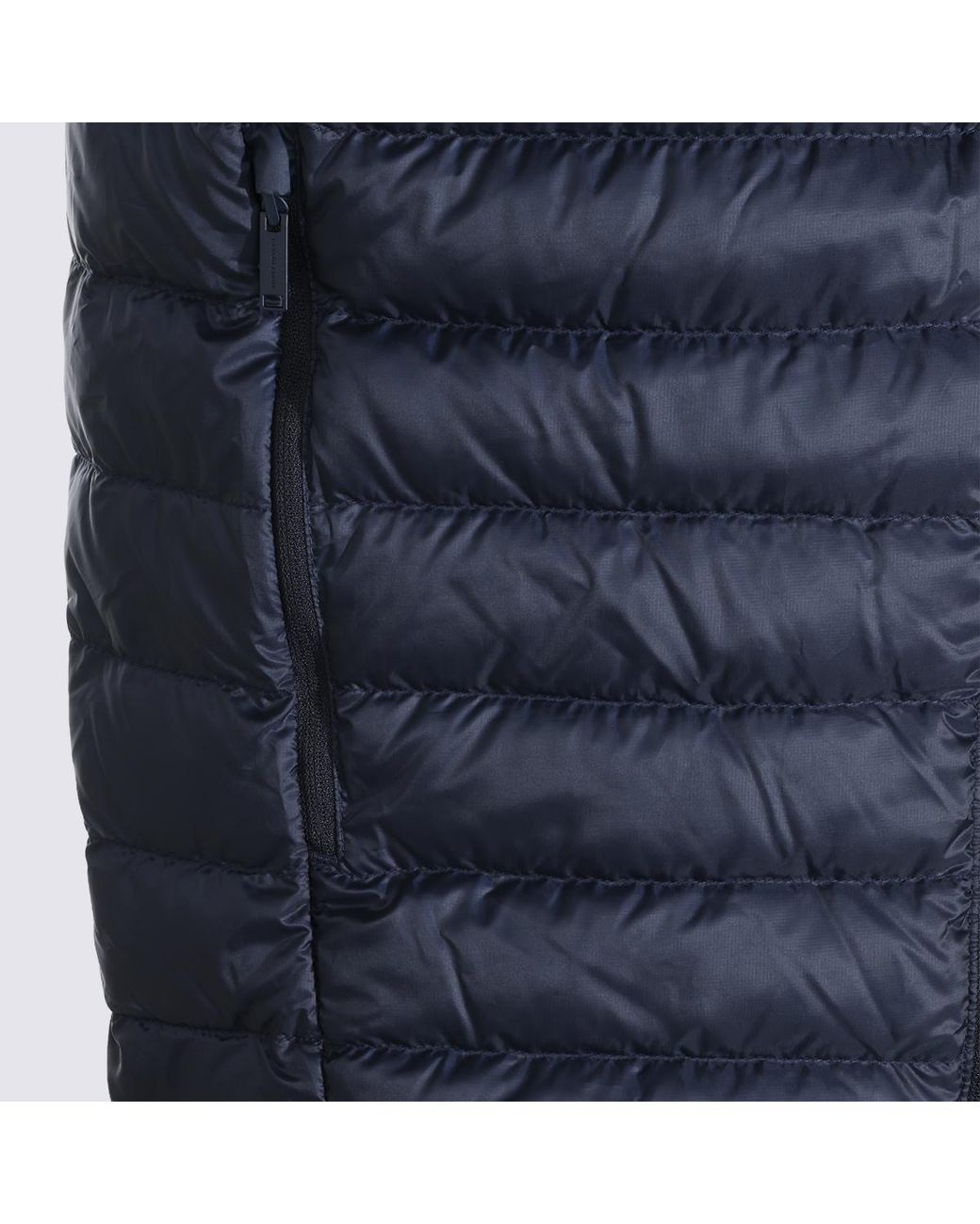 Canada Goose Blue Stratus Logo Patch Vest for men