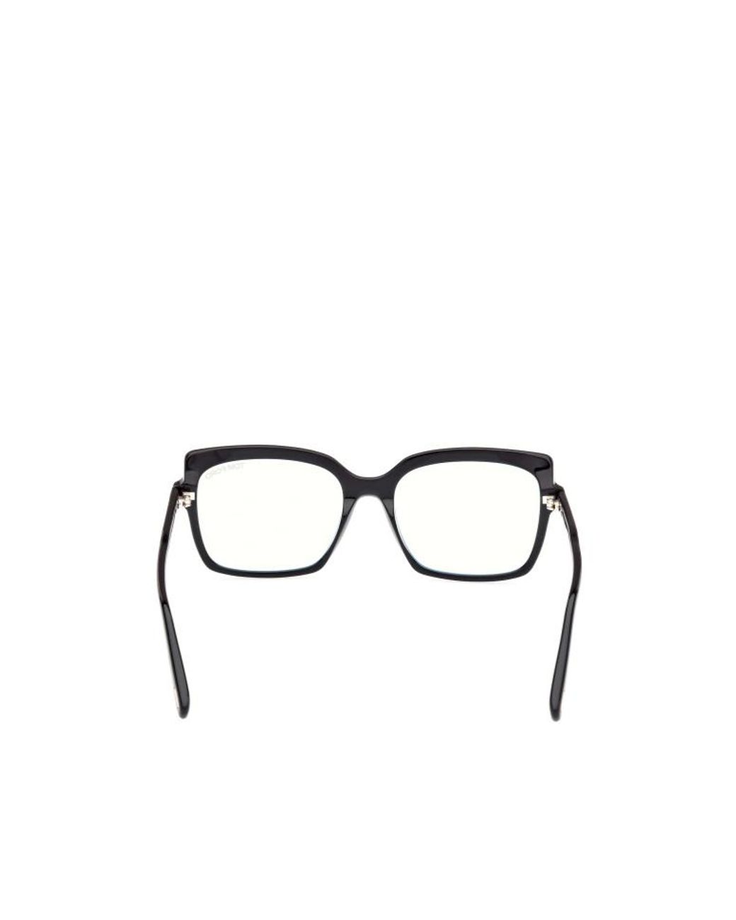 Tom Ford White Eyewear Butterfly Frame Glasses