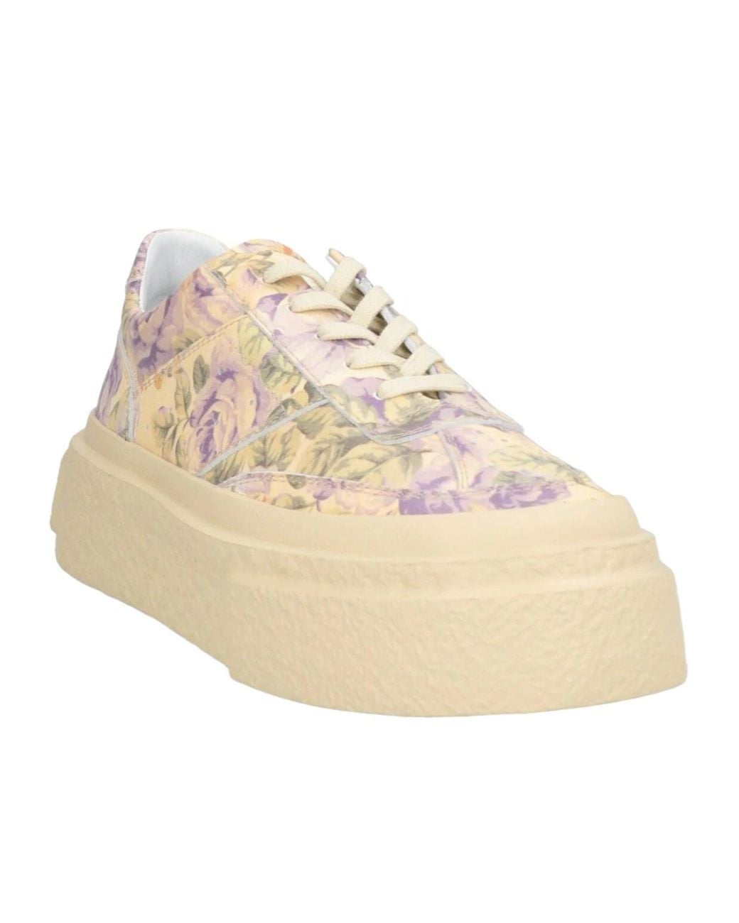 MM6 by Maison Margiela Natural Floral Platform Sneakers