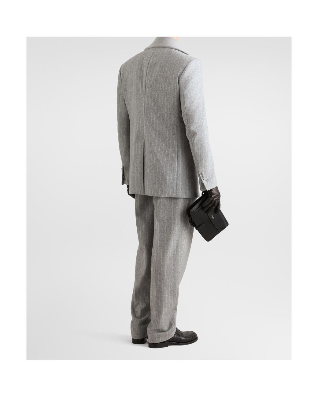 Dolce & Gabbana Gray Martini Single-Breasted Jacket for men