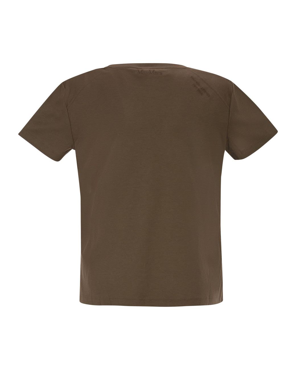 Max Mara Green 'S Smmsegale Crewneck Jersey T-Shirt