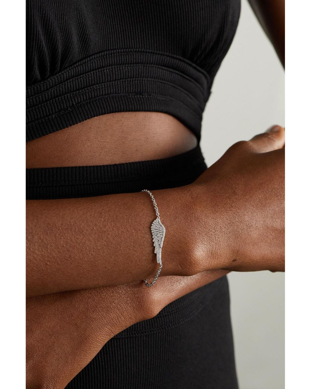 Garrard Metallic Diamond Bracelet