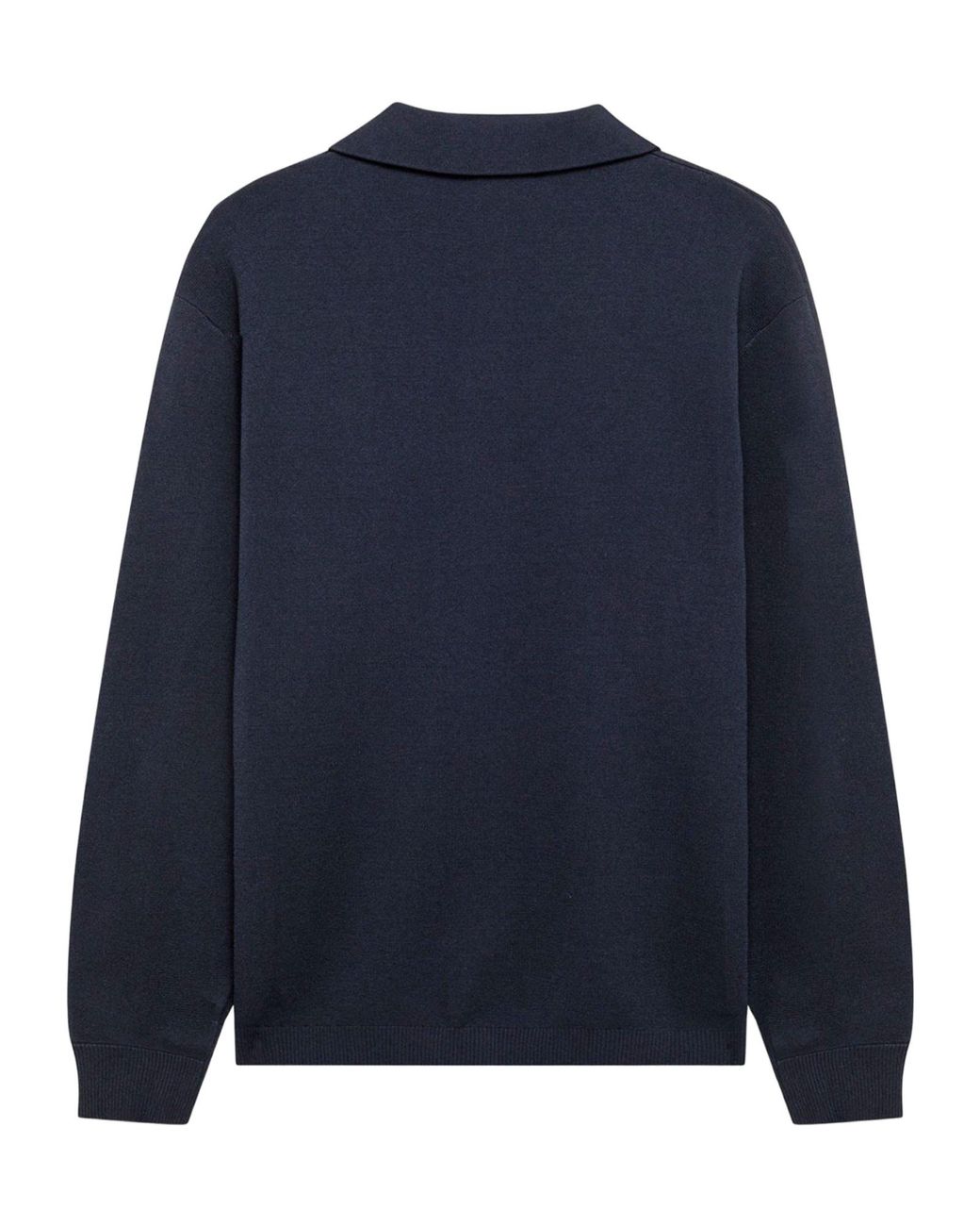 Autry Blue Striped Buttoned Knitted Jacket for men