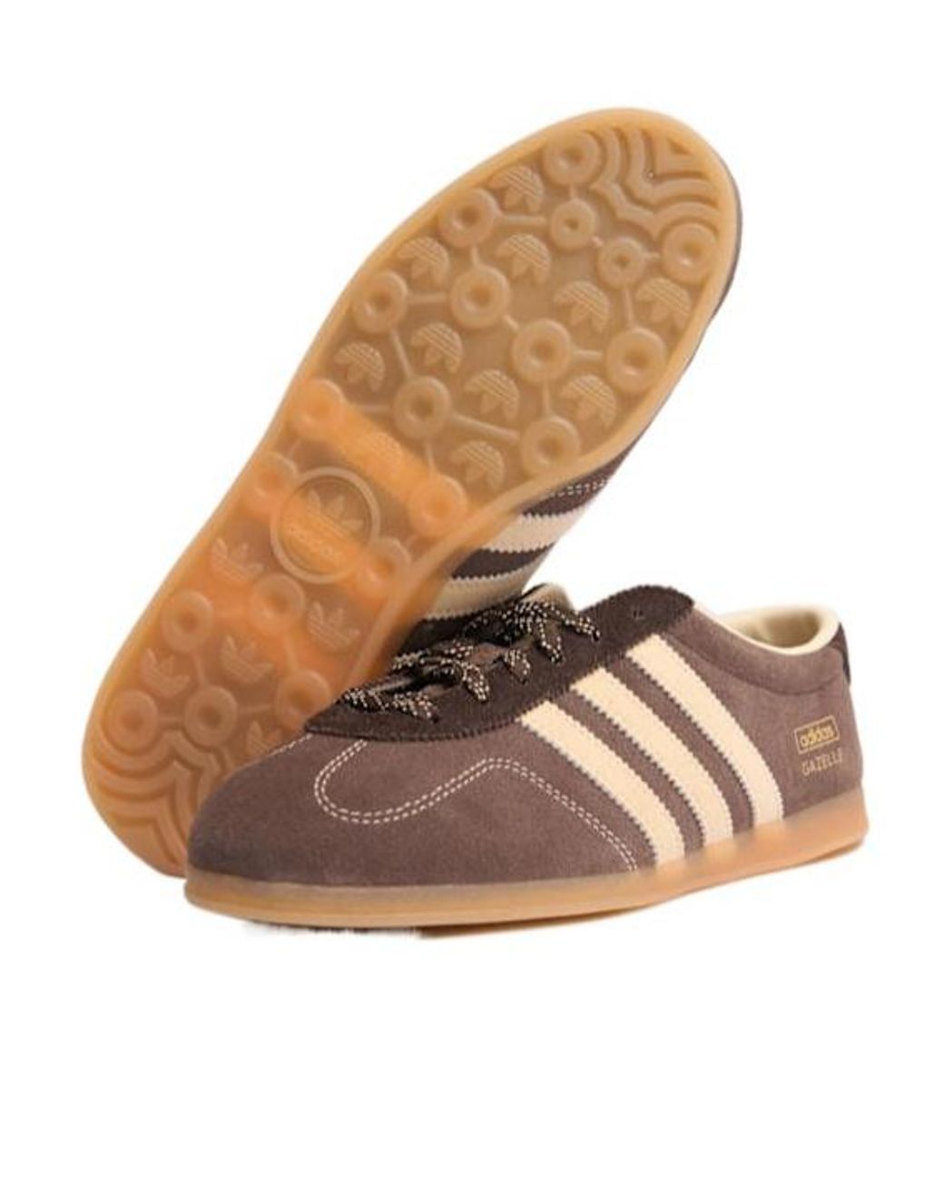 Adidas Originals Brown Suede Sneakers