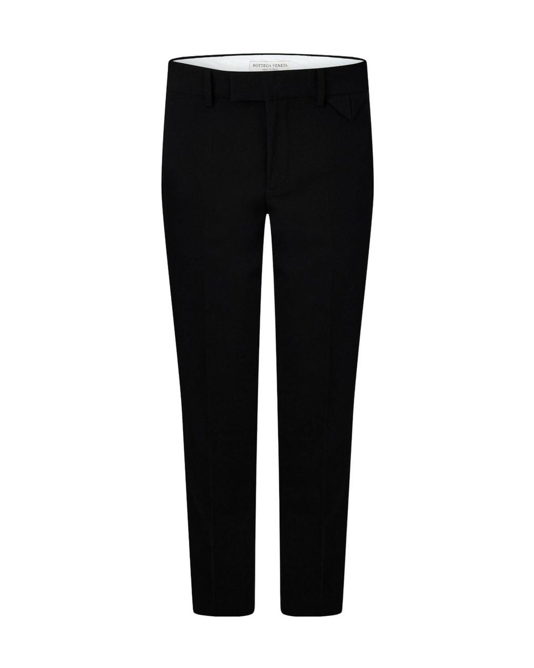 Bottega Veneta Black Slim Straightleg Trousers
