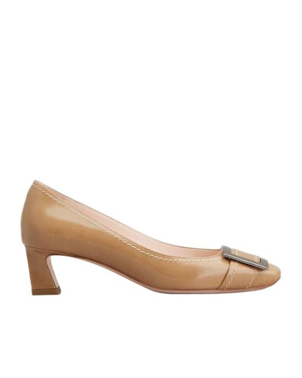 Roger Vivier Brown Trompette Pumps