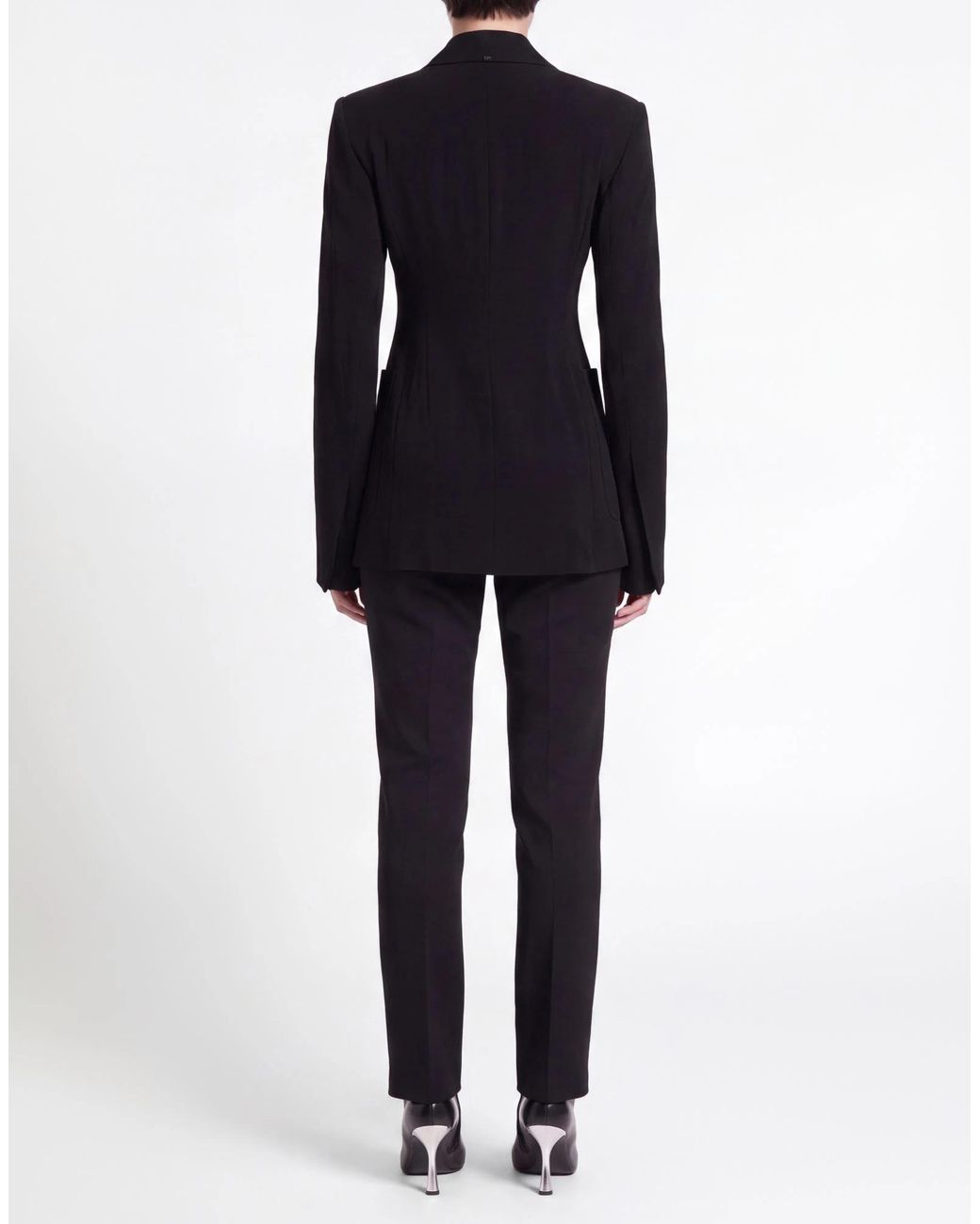 Sportmax Black Single-Breasted Suit Jacket