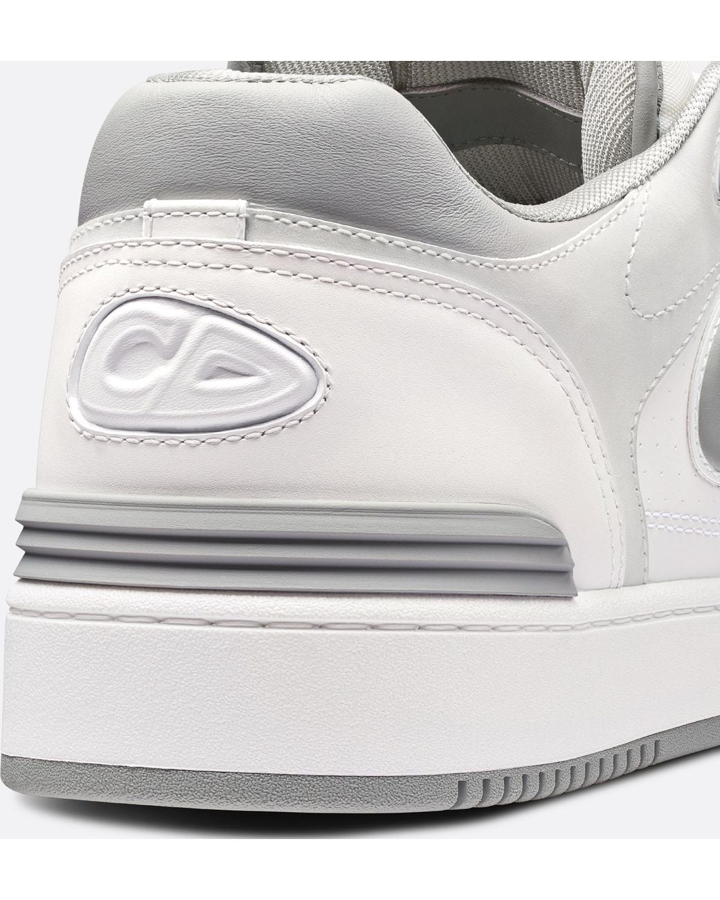 Dior White B57 Dribble Low-Top Sneaker for men