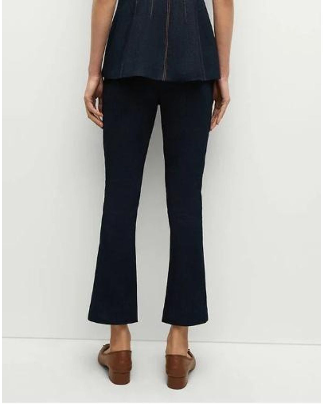 Veronica Beard Blue Tani Tailored Trousers