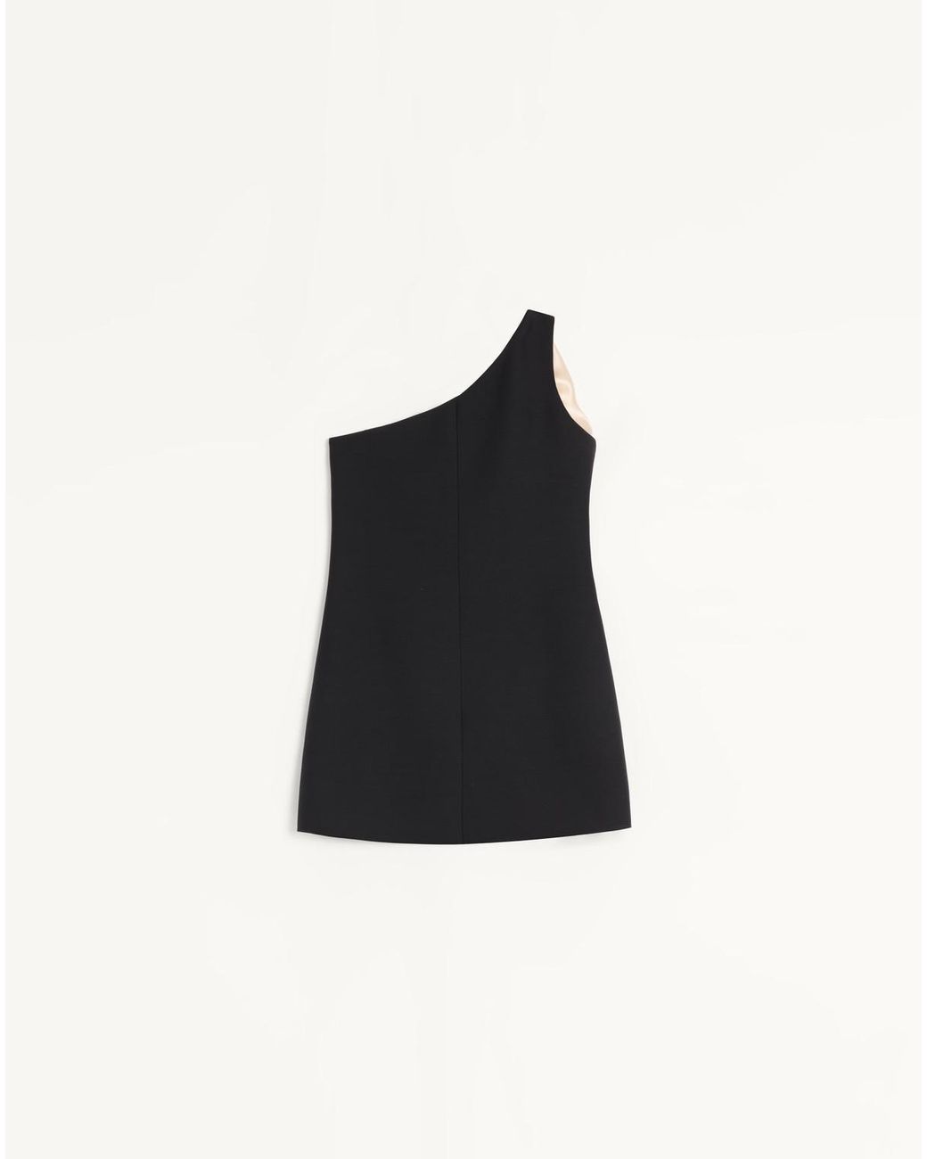 Valentino Black Bow Detailed One-Shoulder Dress