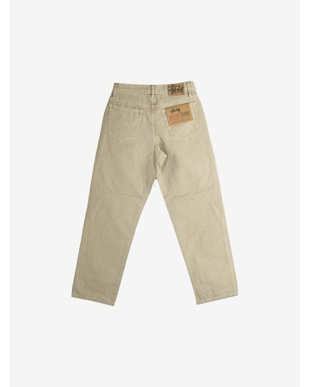 Stussy Natural Slim Trousers for men