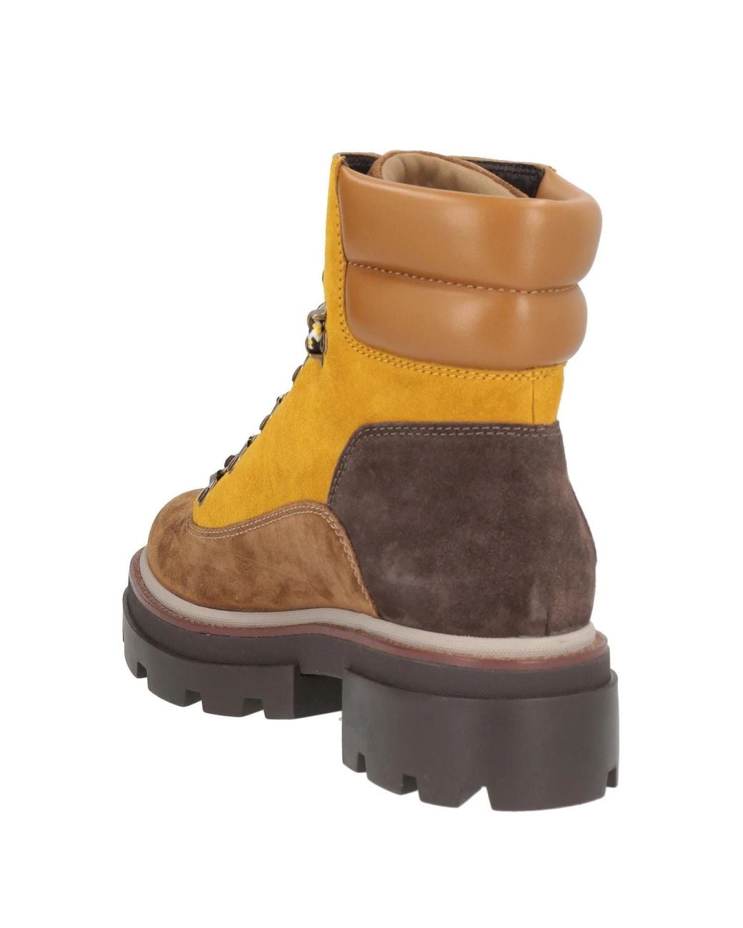 Tory Burch Brown Multicolour Hiking Boots
