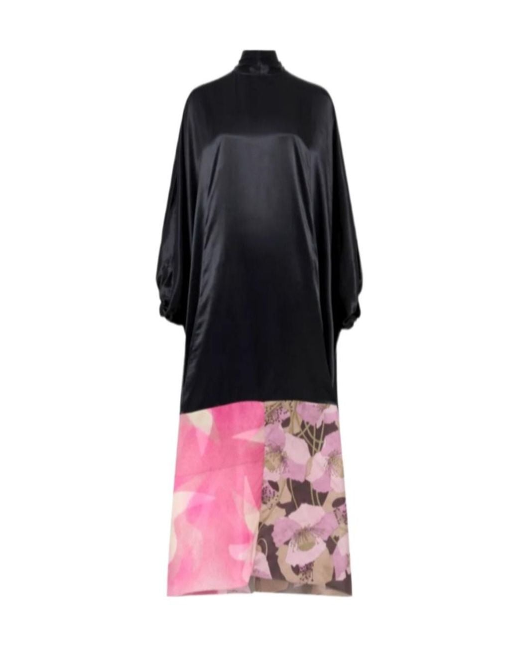 MARINE SERRE Multicolor Silk Dress
