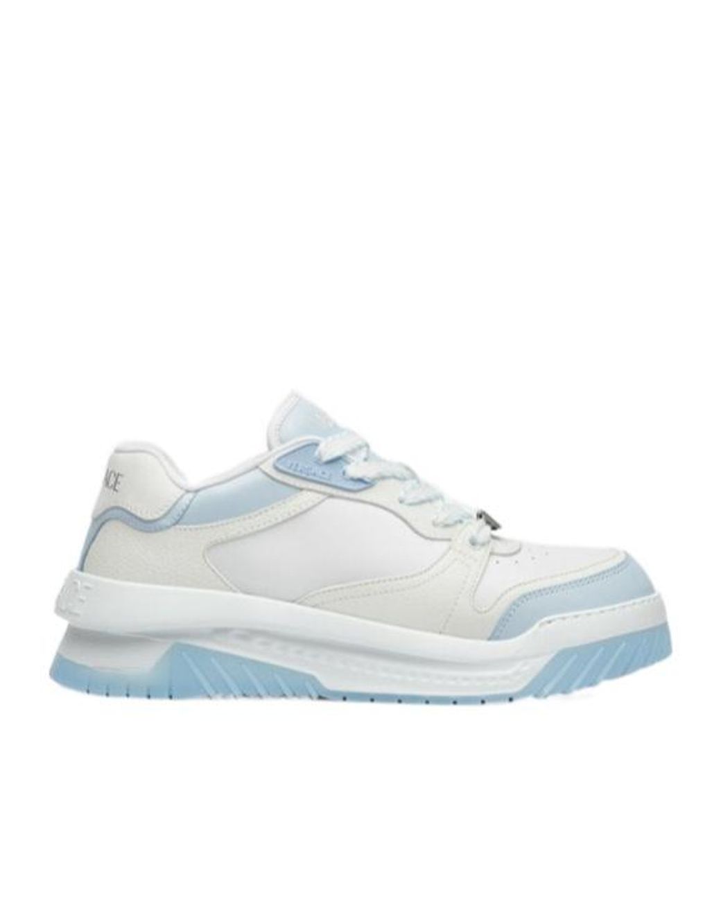 Versace Blue Odissea Lace-Up Sneakers for men