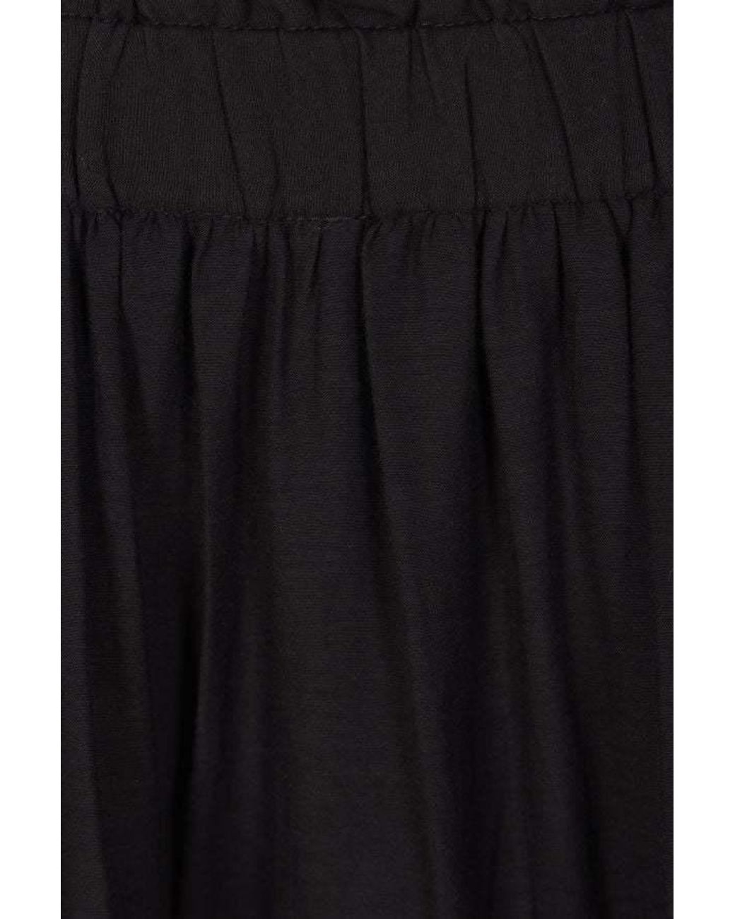 Isabel Marant Black Isabel Marant Étoile Flounced Skirt