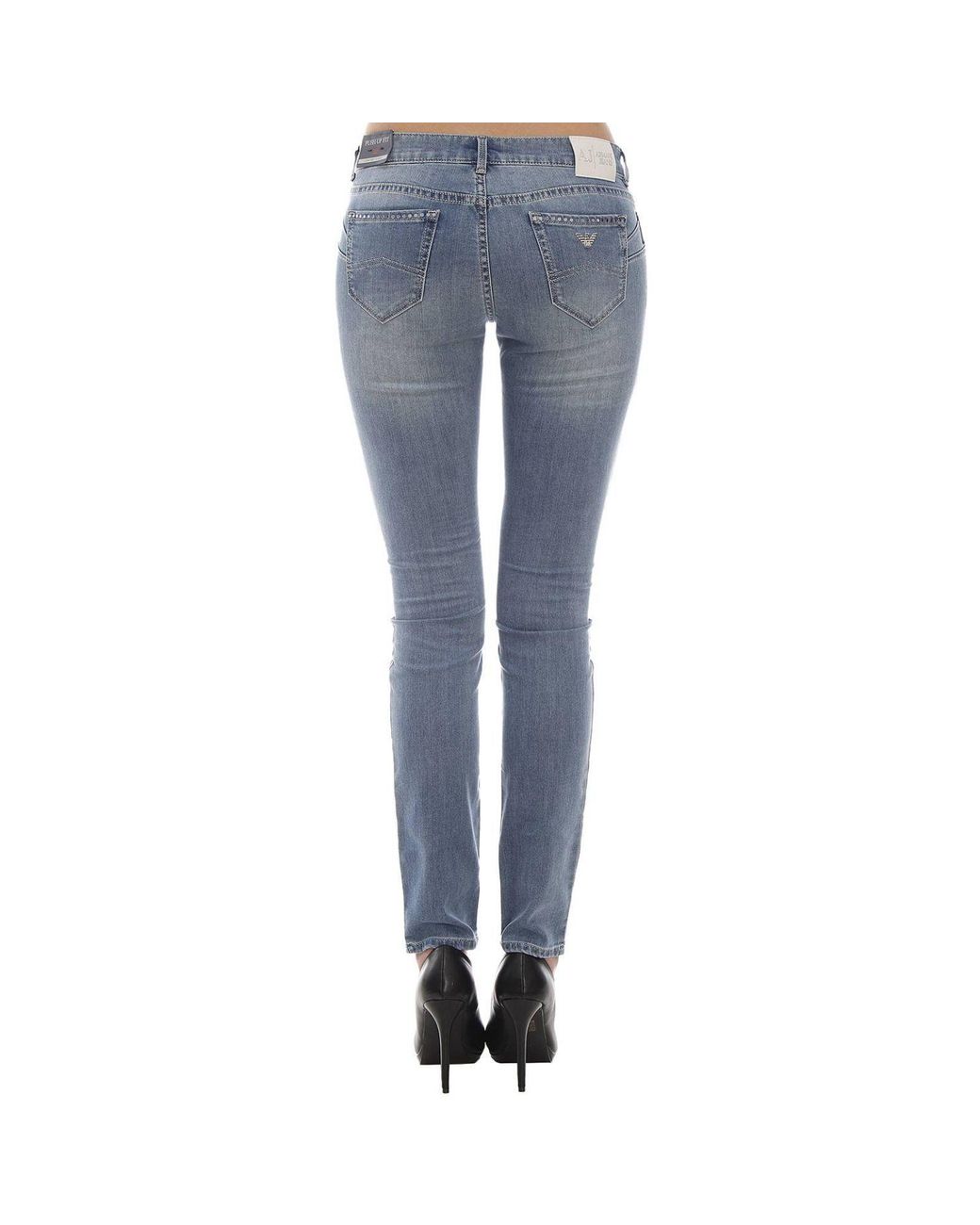 Armani Jeans Blue Slim Jeans