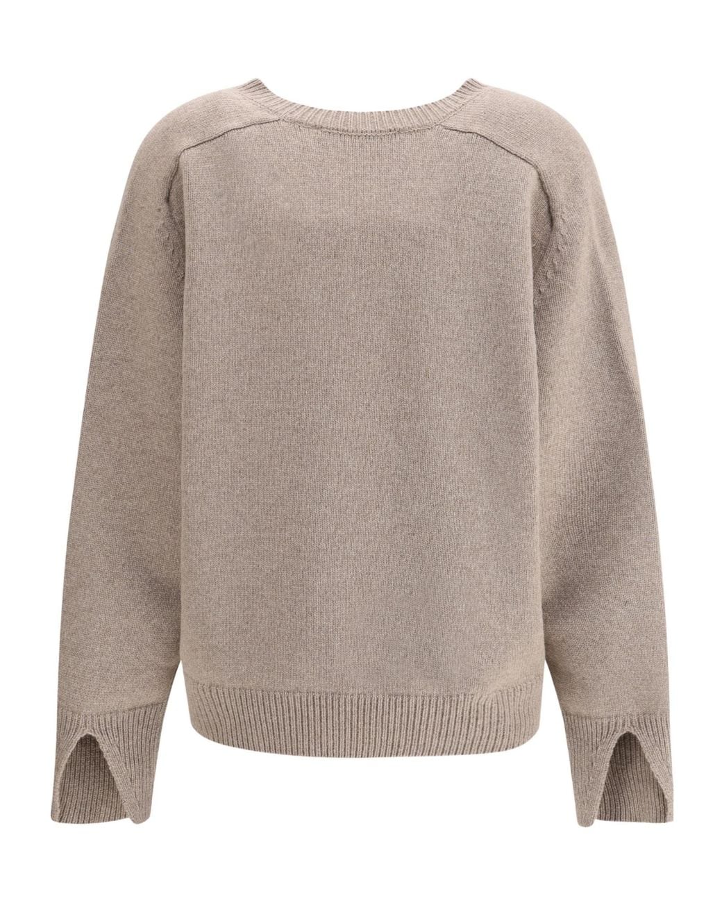Rohe Brown Sleeve Wrap Jumper