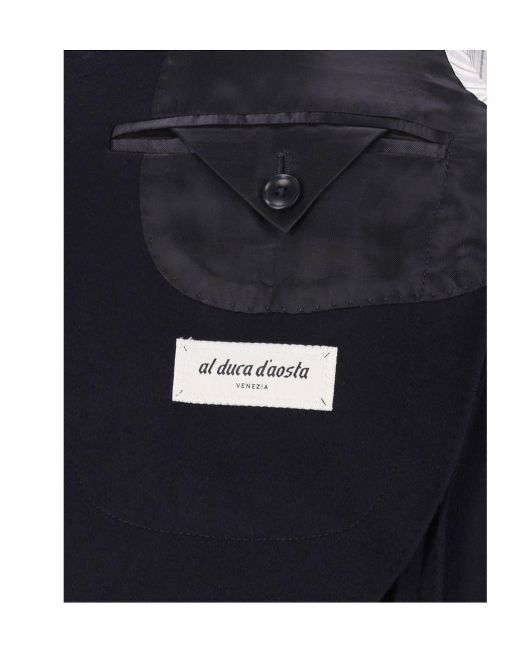 Al Duca D'aosta Blue Long-Sleeve Blazer for men