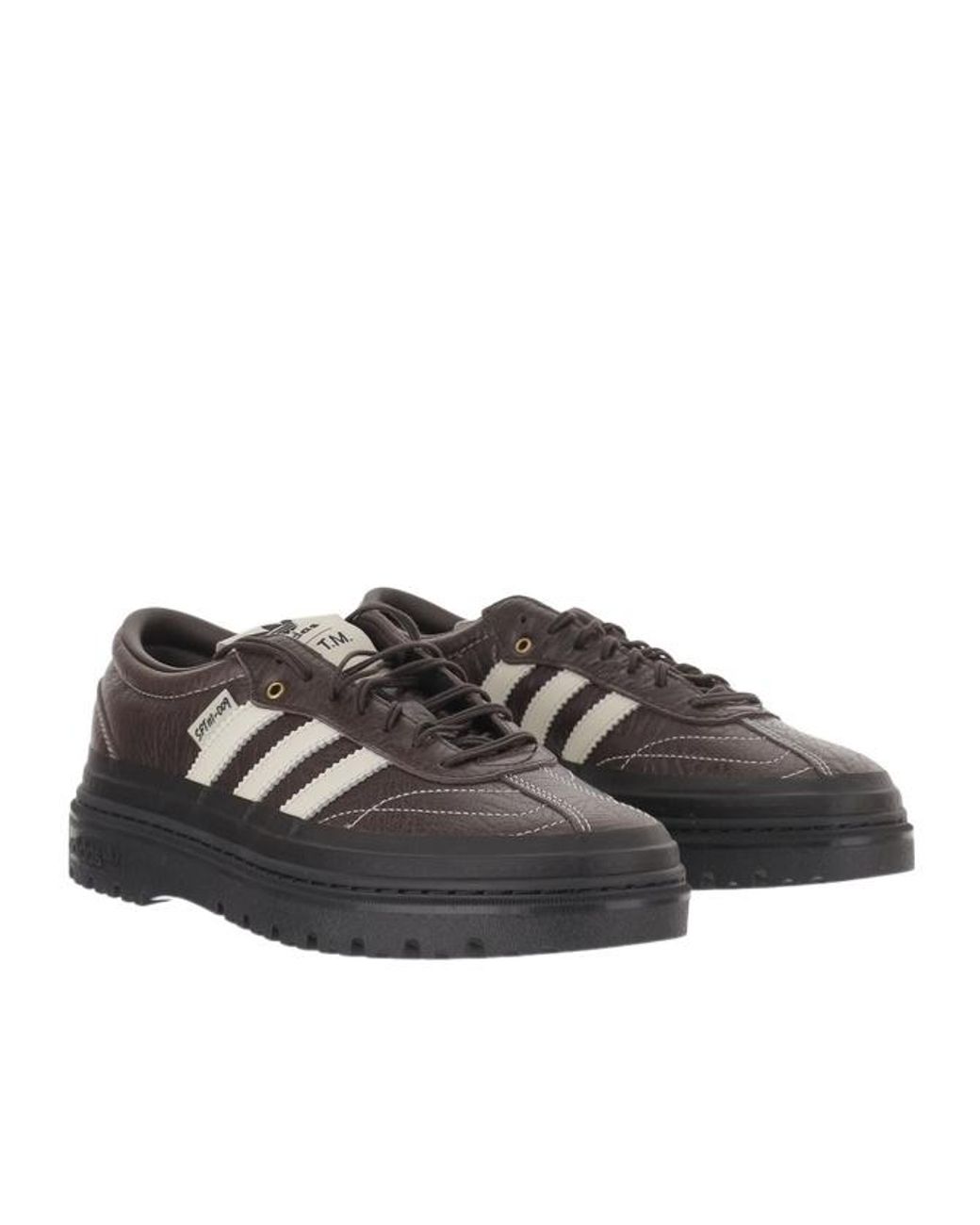 Adidas Brown Originals X Song For The Mute Low-Top Sneakers for men