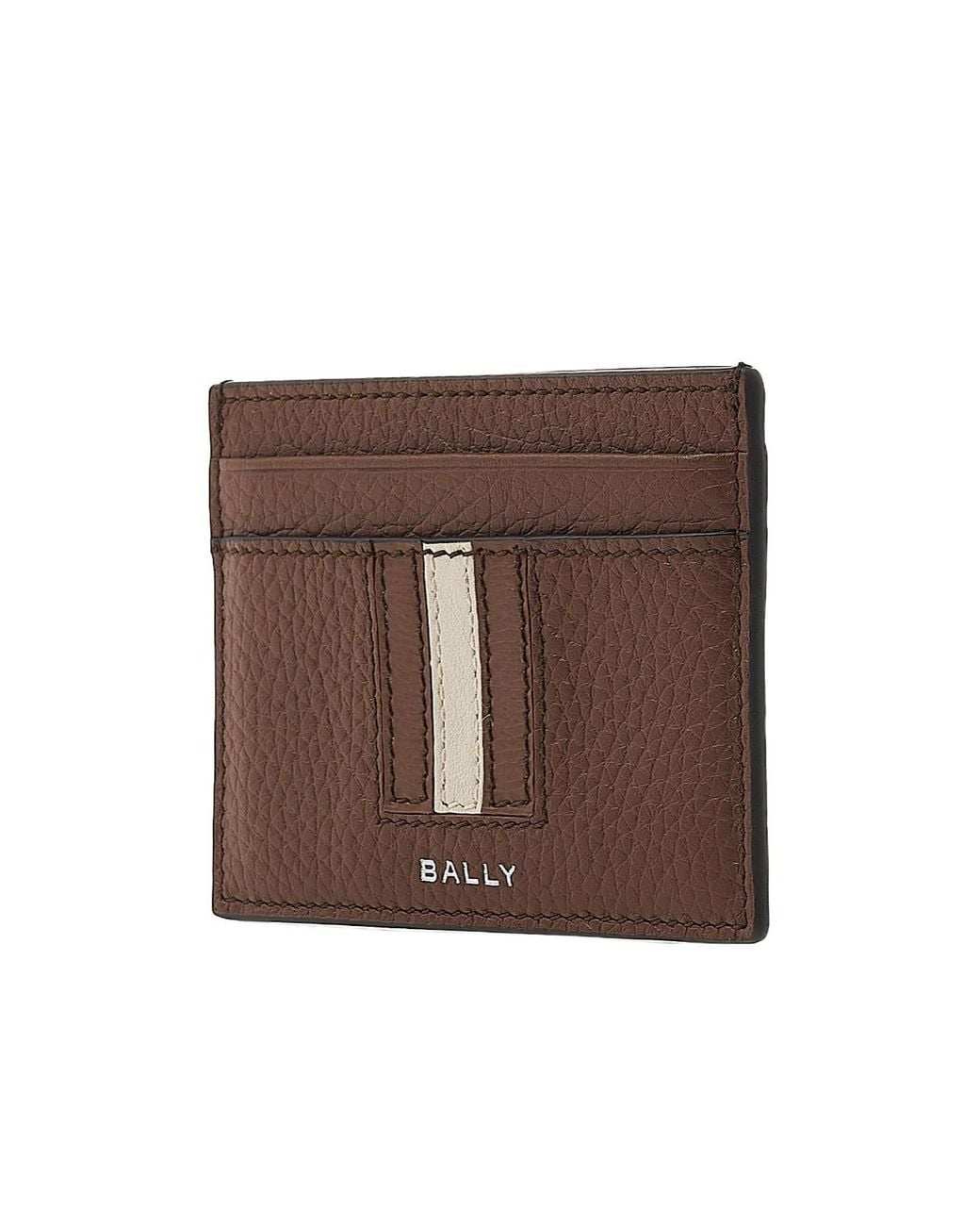 Bally Brown Rectangular Clip for men