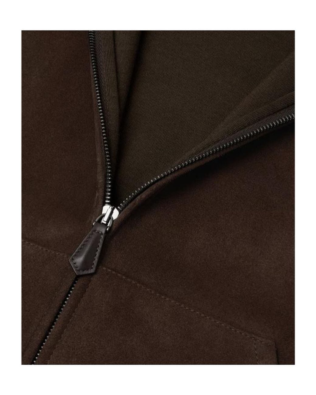 Loro Piana Brown Remy Blouson for men
