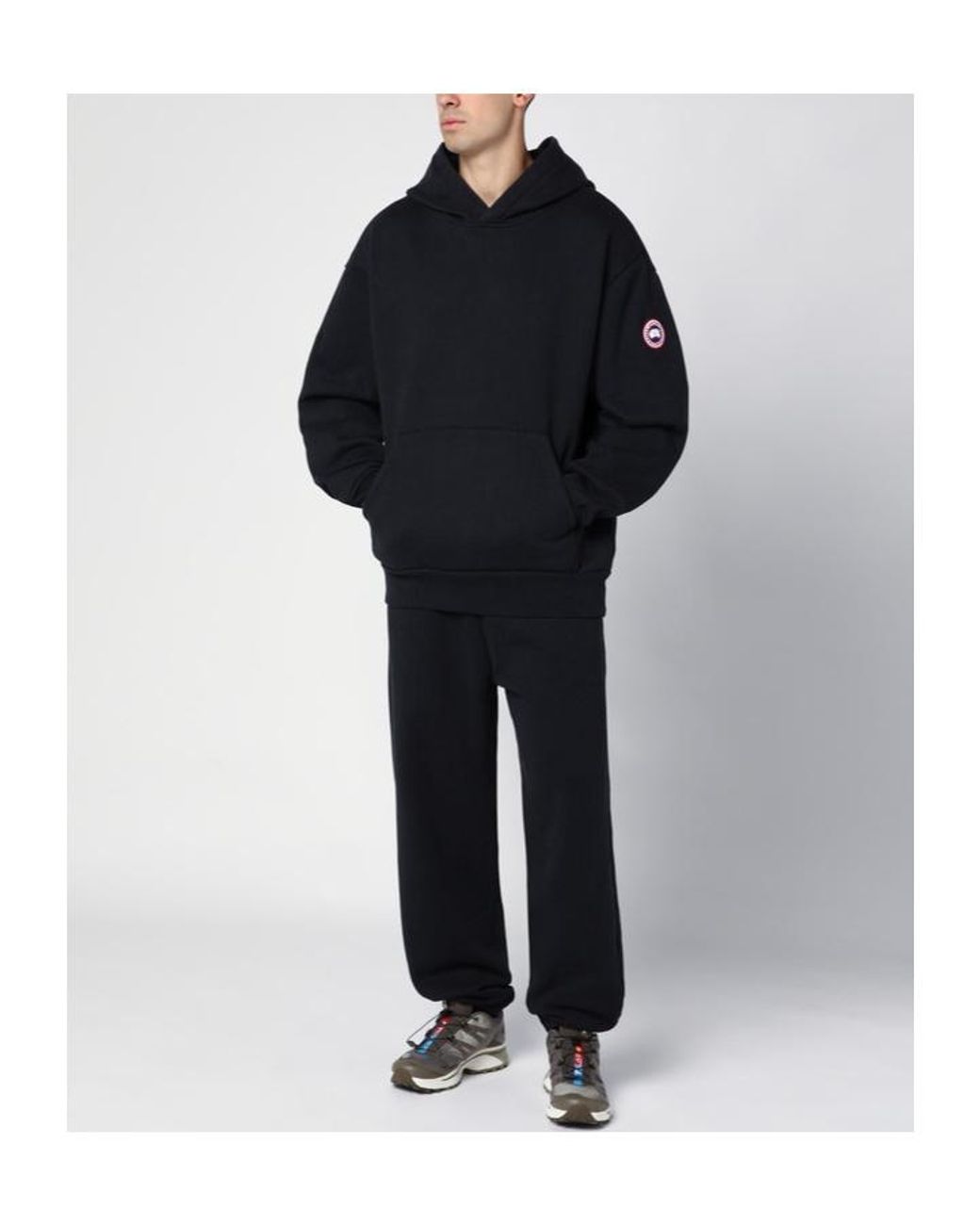 Canada Goose Blue Sports Hoodie for men