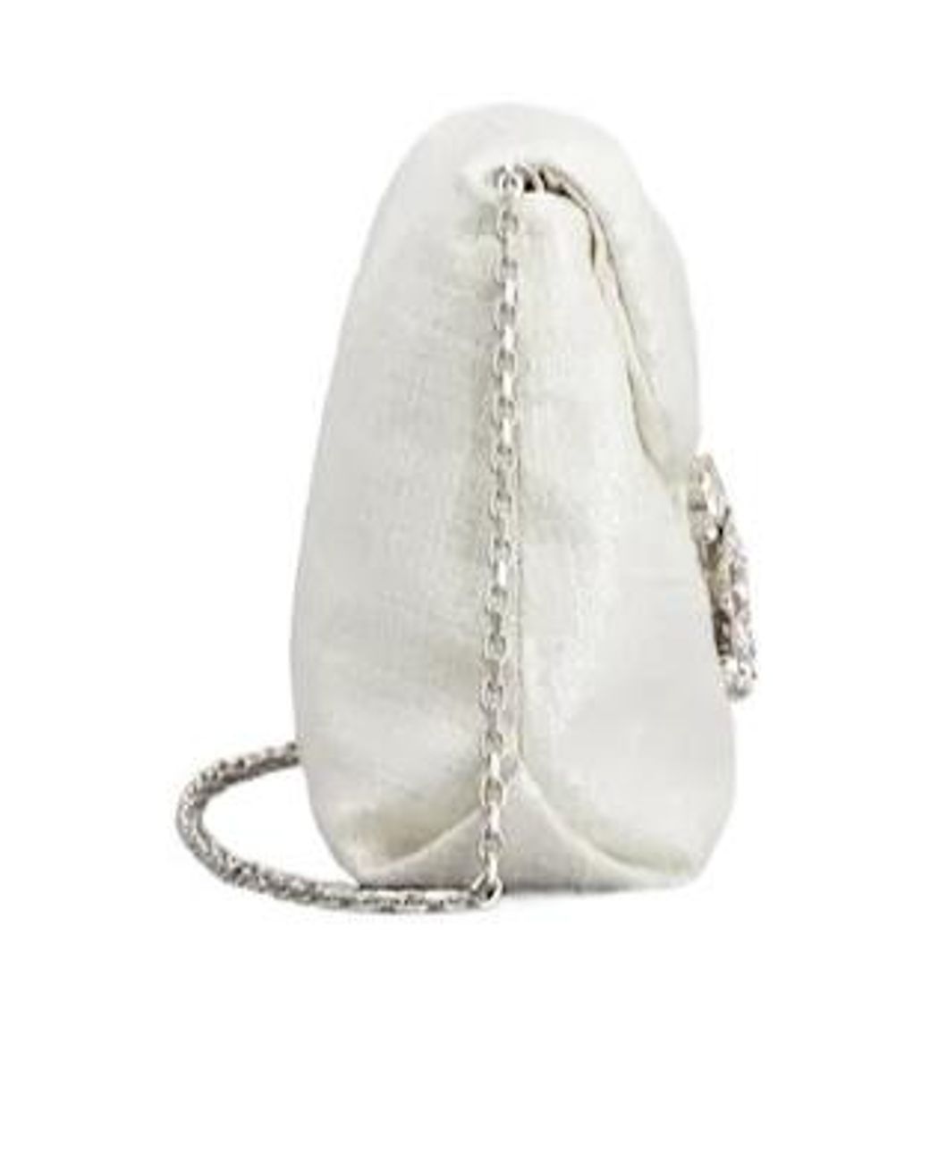 Roger Vivier White Efflorescence Mini Bag